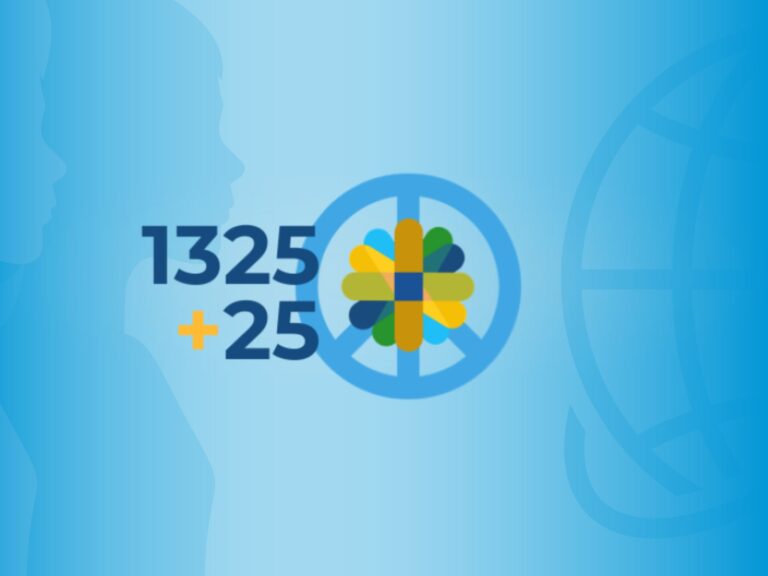 25 Jahre Resolution 1325 Logo - UN Women