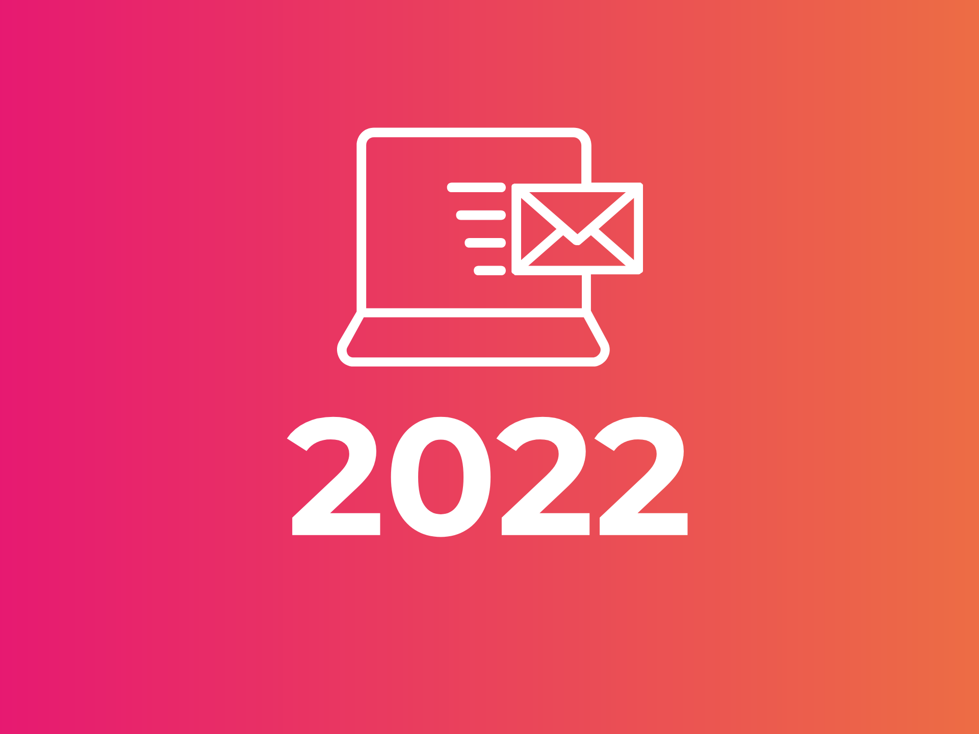 Bild mit Newsletter 2022 - Icon