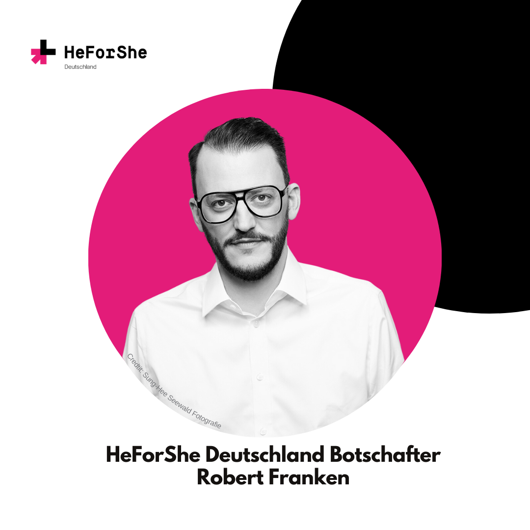 HeForShe Deutschland Botschafter Robert Franken
