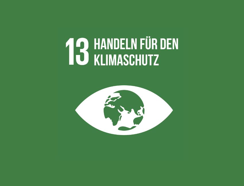 SDG 13 Icon Handeln für den Klimaschutz