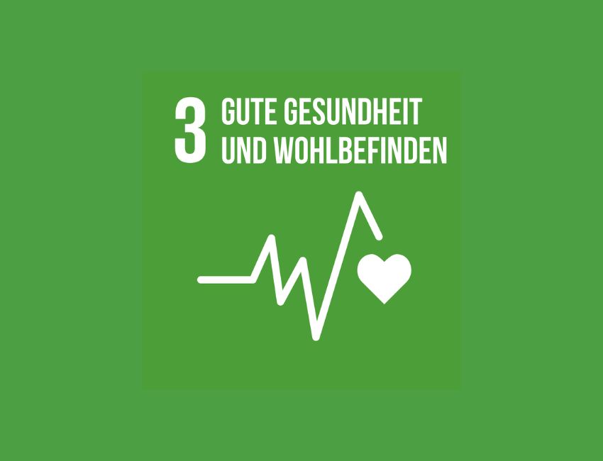 SDG 3 Icon Gesundheit und Wohlergehen