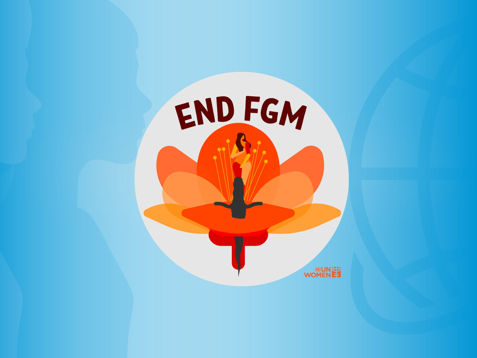 Illustration Vertrag mit Symbol - Null Toleranz gegenüber Weiblicher Genitalverstümmelung (FGM/C) - Internationale Vereinbarungen - UN Women Deutschland