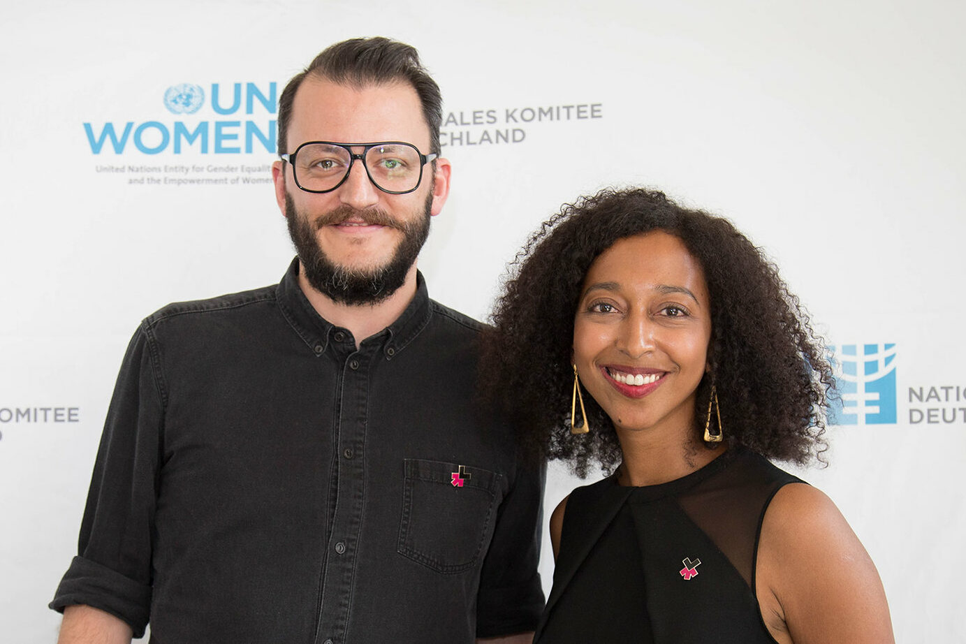 Auszeichnung der UN Women Kampagne HeForShe (2018). Bildrechte: UN Women Nationales Komitee Deutschland e.V./Ortrud Ladleif